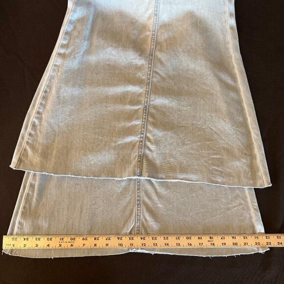 Free People Chase The Sun Extreme Wide-Leg Jeans Sz 27 - Picture 11 of 15